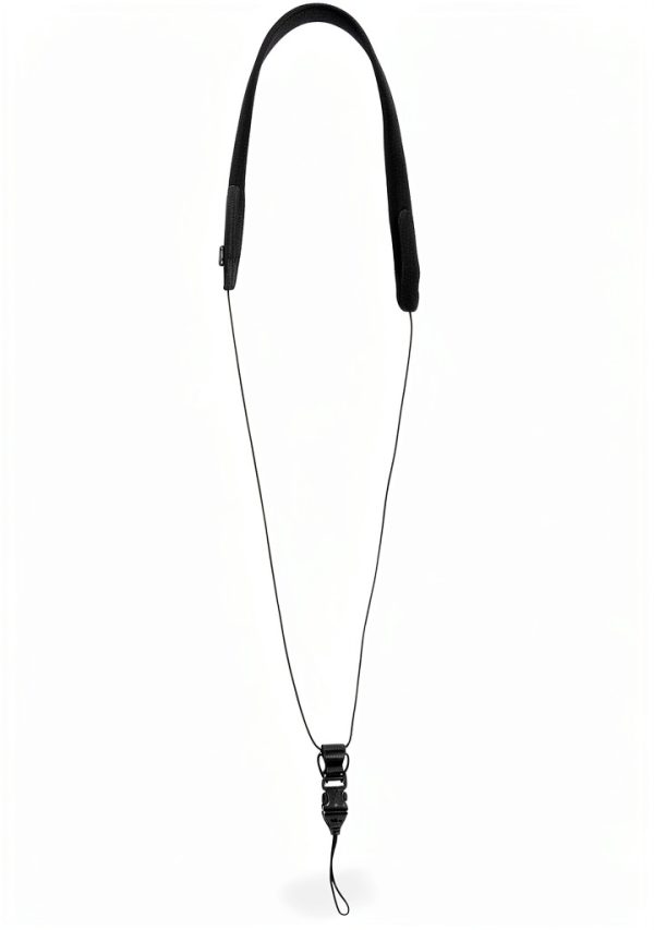 Clarinet Neck Strap by Pavo USA Neoprene Black 17.5-23"-0