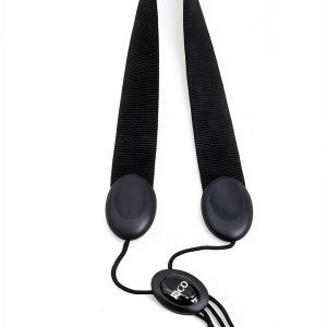 Rico Black Nylon Saxophone Straps for Musicians-0