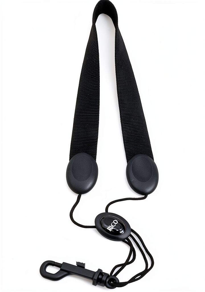 Rico Black Nylon Saxophone Straps