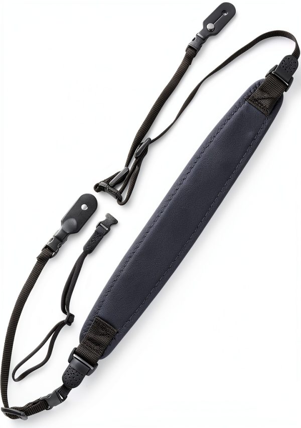 Pavo Neoprene Woodwind Instrument Strap Black 4-String-0