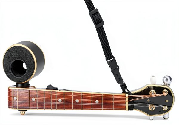 Pavo Neoprene Woodwind Instrument Strap Black 4-String-3