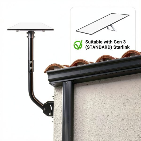 Starlink Gen 3 Mount Powder Coated GADFISH Satellite TV-5
