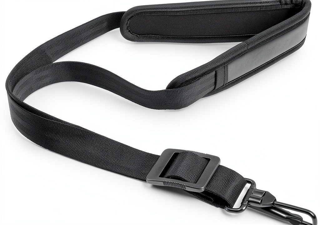 Musician wearing QfwdfcTrenz saxophone neck strap during a live performance