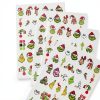 FUKIDOG Christmas Nail Art Stickers Art Deco-4