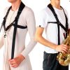 Rayzm Saxophone Strap Leather Neoprene C Major-4