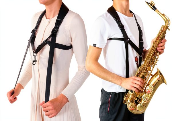 Rayzm Saxophone Strap Leather Neoprene C Major-4