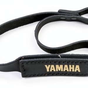 Leather Trombone Strap by Pavo Black Faux Leather-0