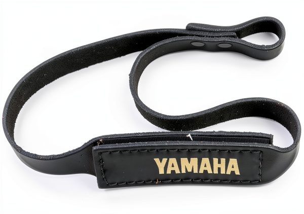 Leather Trombone Strap by Pavo Black Faux Leather-0