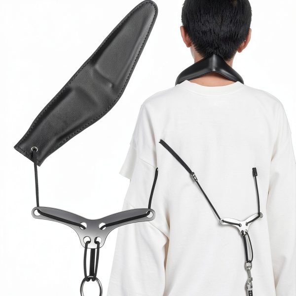 POGOLAB Leather Sax Neck Strap Comfortable-3