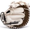 All-Star Softball Catcher's Mitt Leather Left Hand-4