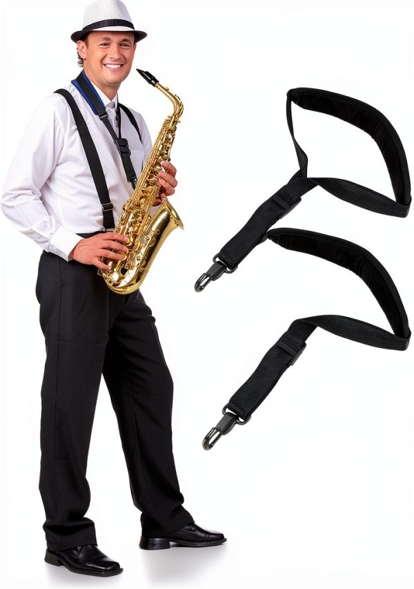 Woodwind Strap QWORK Leather Adjustable Comfort-1