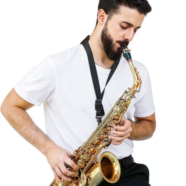 Saxophone Neck Strap QfwdfcTrenz Adjustable Nylon-5
