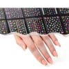 Fandamei Flower Nail Stickers for Kids-3