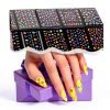 Fandamei Flower Nail Stickers for Kids-4