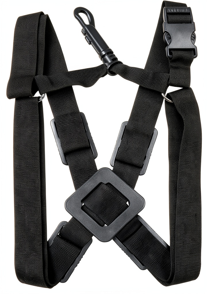 Alomejor Saxophone Chest Strap in use