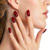 Cat Eyes Red Gel Nail Stickers by jmeowio Nail Art-2