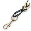 Black Padded Leather Saxophone Strap for Musicians-7