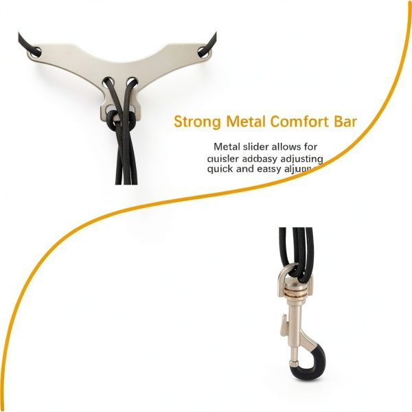 Saxophone Strap by Pavo, Leather, Adjustable, Unisex-2