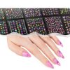 Fandamei Flower Nail Stickers for Kids-2