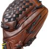 Mizuno Prospect Fastpitch Youth Softball Mitt 12.5" Black Right Hand-2