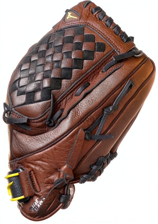 Mizuno Prospect Fastpitch Youth Softball Mitt 12.5" Black Right Hand-2