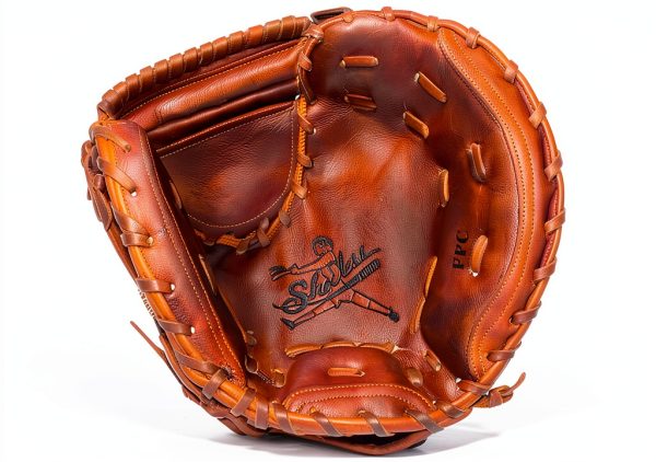 Shoeless Joe 32-Inch Catcher Mitt Brown Leather Youth Model Left Hand-0