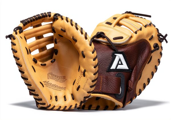 Akadema Softball Catcher's Mitt White Adult-0