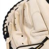 Mizuno Softball Catcher's Mitt White Adult-1