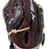 Mizuno Fastpitch Softball Glove 12" Coffee Silver Trident Ready-2