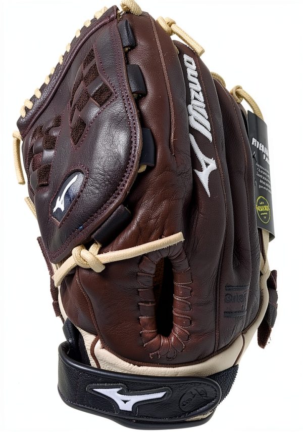 Mizuno Fastpitch Softball Glove 12" Coffee Silver Trident Ready-2