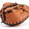 Adult Baseball Glove Softball Catchers Mitt PVC Leather-3