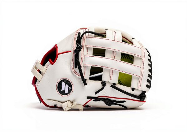 Worth 13" Pro H-Web Softball Glove Leather Catcher Mitt-6
