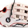 Worth 13" Pro H-Web Softball Glove Leather Catcher Mitt-1