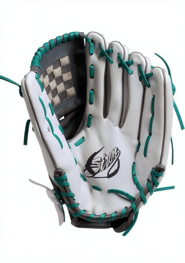 Wilson Youth Softball Catcher's Mitt 12" White Mint Green-0