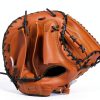 Adult Baseball Glove Softball Catchers Mitt PVC Leather-2