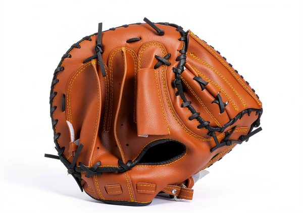 Adult Baseball Glove Softball Catchers Mitt PVC Leather-2