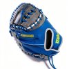 Wilson Fastpitch Softball Catcher's Mitt 34" Sky Blue Grey Lavender-2