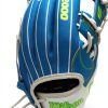 Wilson A2000 Fastpitch Softball Glove Sky Blue/White Infield 12"-4