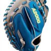 Wilson Fastpitch Softball Catcher's Mitt 34" Sky Blue Grey Lavender-6