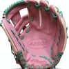 Wilson A2000 Fastpitch Softball Infield Glove 11.75" White Seafoam-5