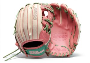 Wilson A2000 Fastpitch Softball Infield Glove 11.75" White Seafoam-0