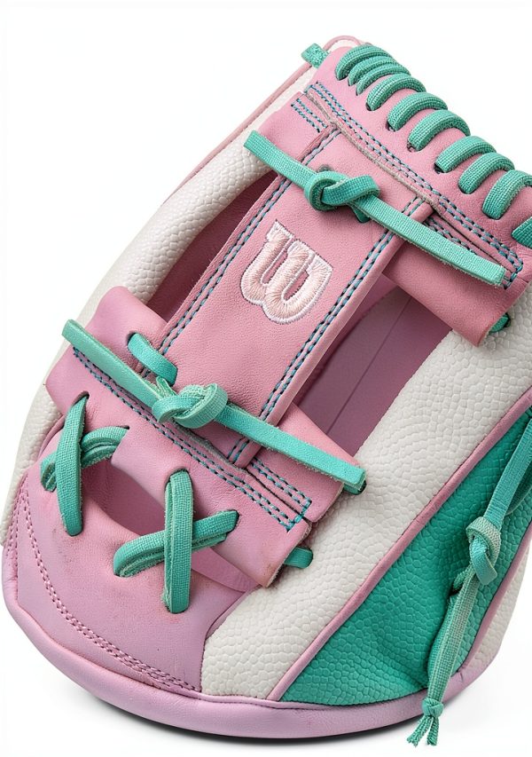 Wilson A2000 Fastpitch Softball Infield Glove 11.75" White Seafoam-8