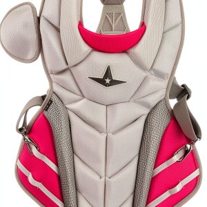 All-Star Softball Catcher Set with Helmet, Chest Protector, Leg Guards-0
