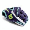 Wilson A2000 Outfield Glove 12.25" Left Hand White/Purple/Seafoam-3