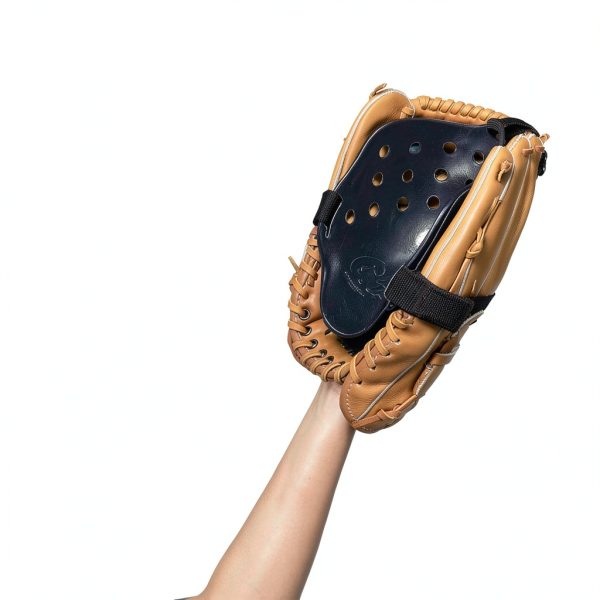 Markwort Baseball Glove Guard Black Leather Pocket Protector 12"-3