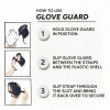 Markwort Baseball Glove Guard Black Leather Pocket Protector 12"-2