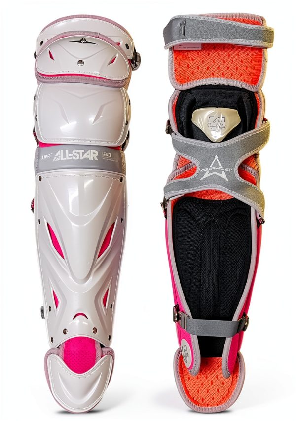 All-Star Softball Catcher Set with Helmet, Chest Protector, Leg Guards-3