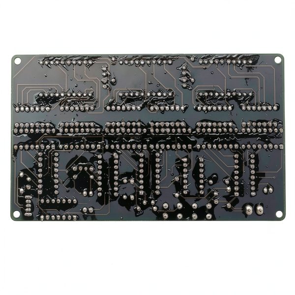 2X DC 4.5V-5.5V 6-Bit Digital Clock Kit by Bloepum – DIY Training-1