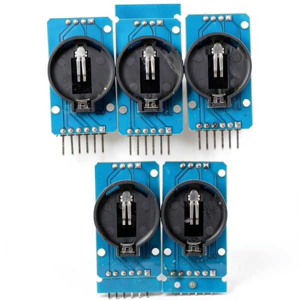 Clock Module SHUATI DS3231 AT24C32 5pcs 3.3-5.5V IIC RTC Memory Board-3