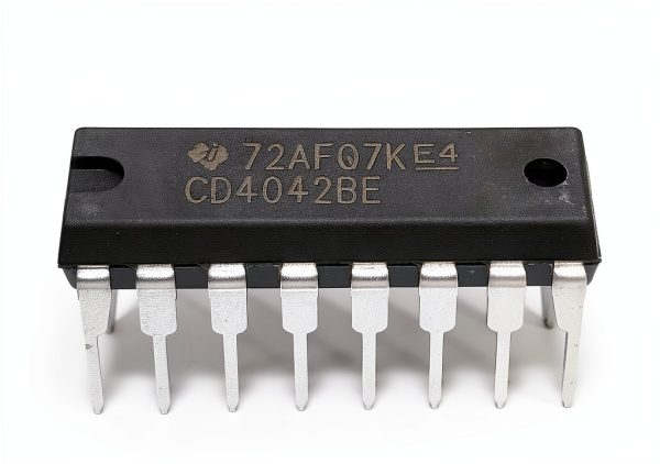 CD4042BE TI CMOS Quad Clocked D Latch IC DIP-16 Pack of 5-8